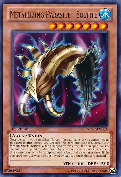 Metallizing Parasite - Soltite - 1st Edition