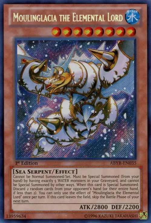 Moulinglacia the Elemental Lord - 1st Edition