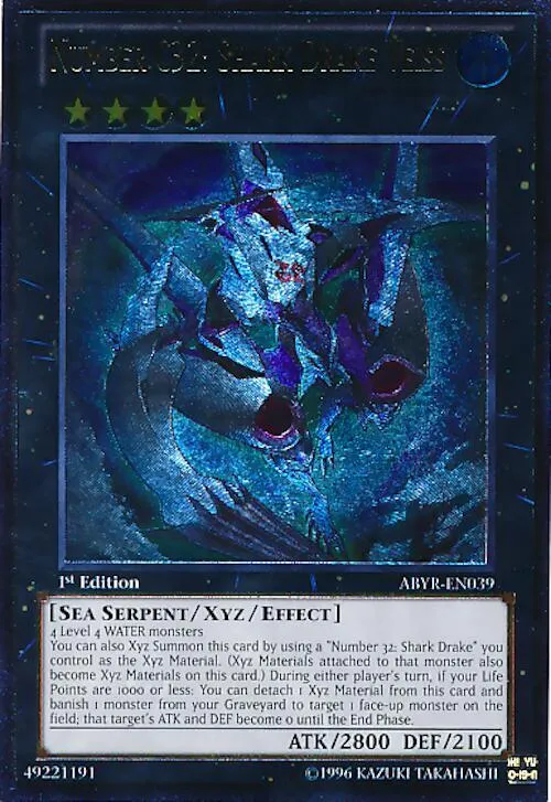 Number C32: Shark Drake Veiss - Utr First Edition