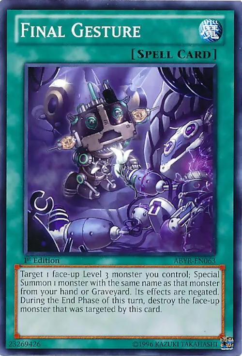 Final Gesture - Unlimited