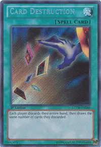 Card Destruction - 1st Edition