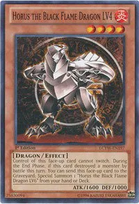 Horus the Black Flame Dragon LV4 - 1st Edition