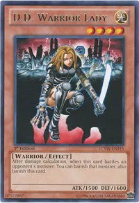 D.D. Warrior Lady - 1st Edition