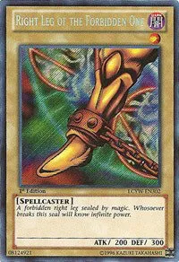 Right Leg of the Forbidden One - 1st Edition