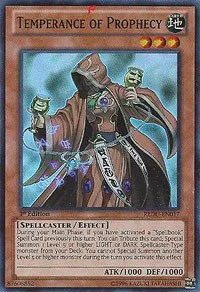 Temperance of Prophecy - 1st Edition