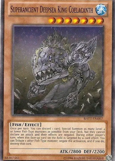 Superancient Deepsea King Coelacanth