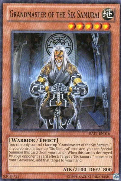 Grandmaster of the Six Samurai