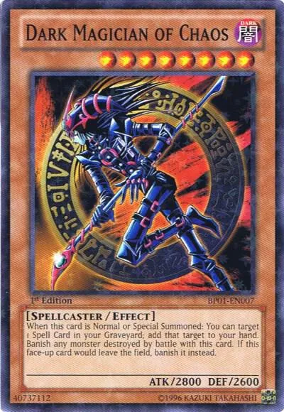 Dark Magician of Chaos - Starfoil First Edition