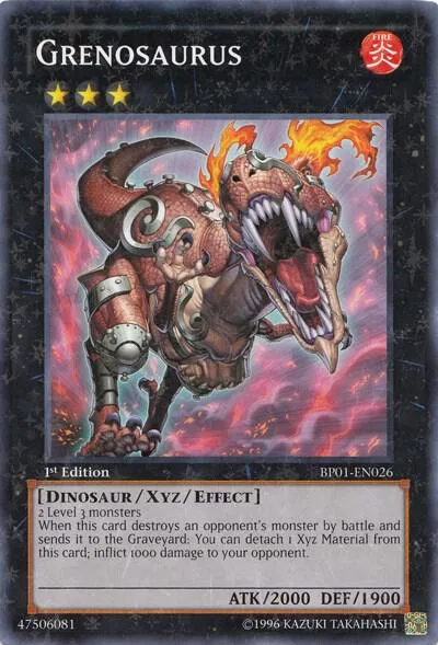Grenosaurus - Starfoil First Edition