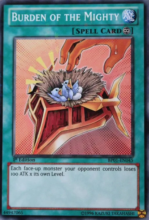 Burden of the Mighty - Starfoil First Edition