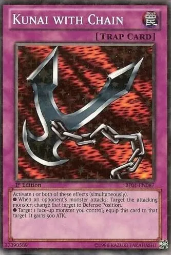 Kunai with Chain - Starfoil Unlimited