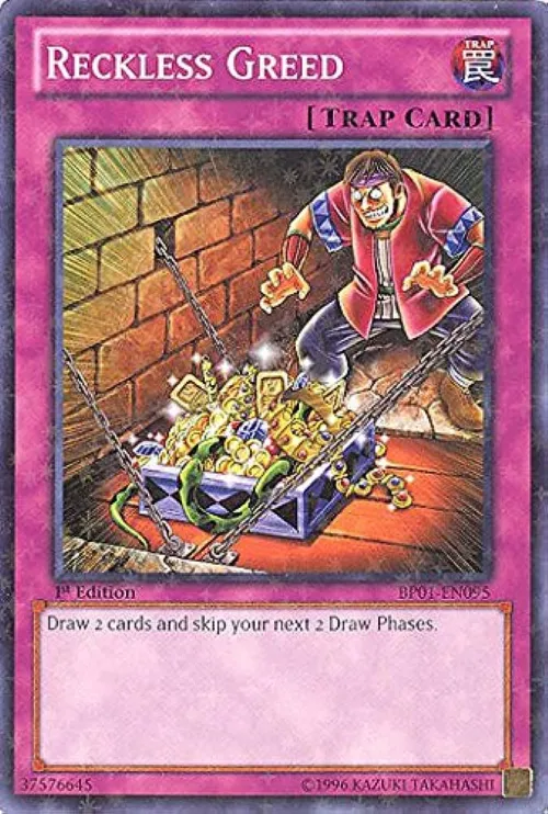Reckless Greed - Starfoil First Edition