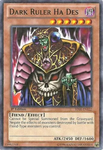 Dark Ruler Ha Des - Starfoil First Edition