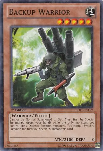 Backup Warrior - Starfoil Unlimited