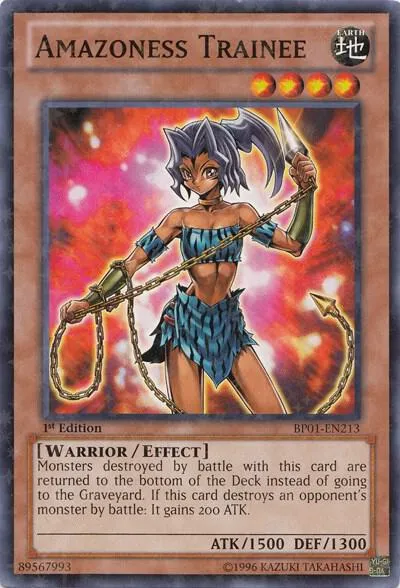 Amazoness Trainee - Starfoil First Edition