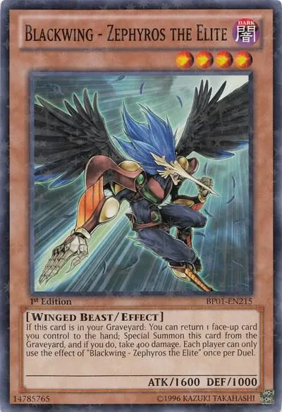 Blackwing - Zephyros the Elite - Starfoil First Edition