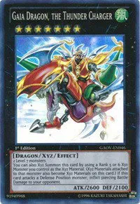 Gaia Dragon, the Thunder Charger - 1st Edition