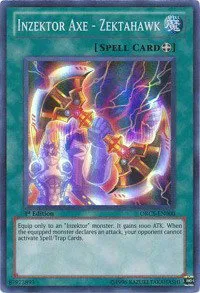 Inzektor Axe - Zektahawk - 1st Edition