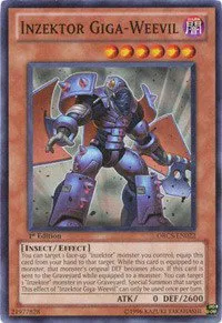 Inzektor Giga-Weevil - 1st Edition