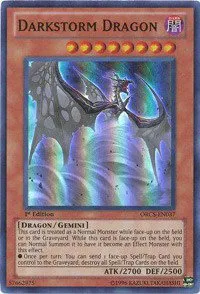 Darkstorm Dragon - 1st Edition
