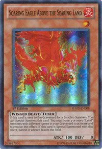 Soaring Eagle Above the Searing Land - Unlimited