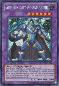 Gem-Knight Aquamarine - 1st Edition