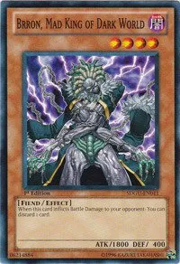 Brron, Mad King of Dark World - 1st Edition