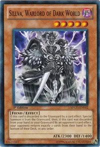 Sillva, Warlord of Dark World - 1st Edition
