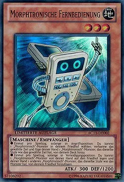 Morphtronic Remoten (German) - "Morphtronische Fernbedienung"