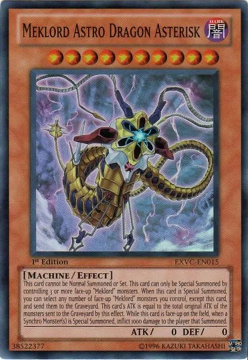 Meklord Astro Dragon Asterisk - 1st Edition