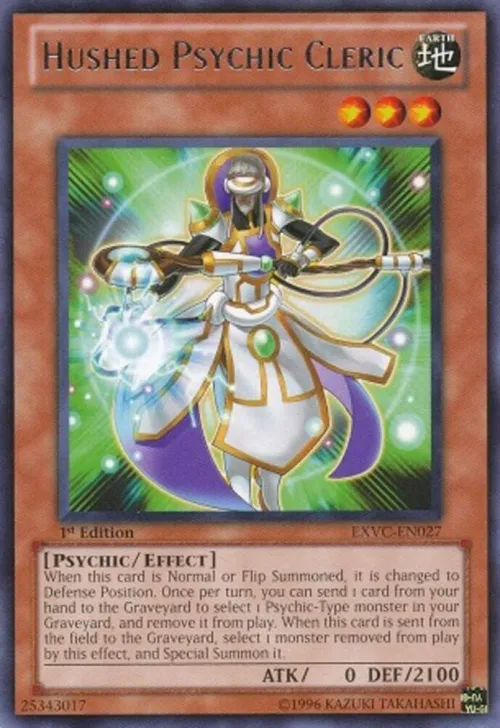 Hushed Psychic Cleric - 1st Edition