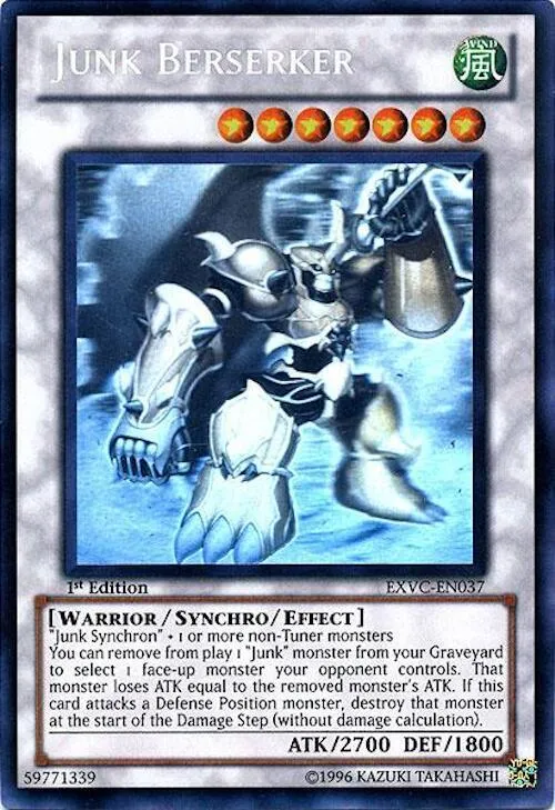 Junk Berserker - Ghost Rare First Edition