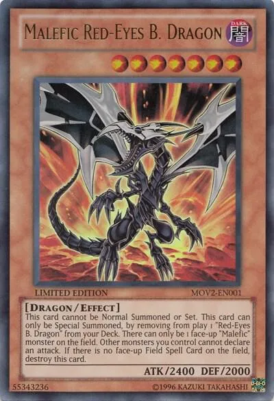 Malefic Red-Eyes B. Dragon - Limited