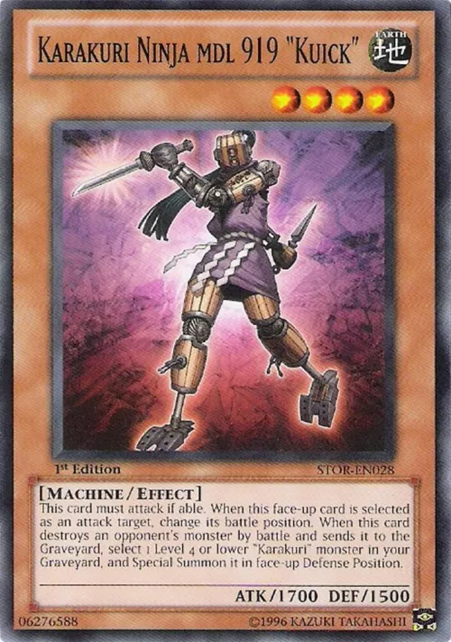 Karakuri Ninja mdl 919 "Kuick" - 1st Edition