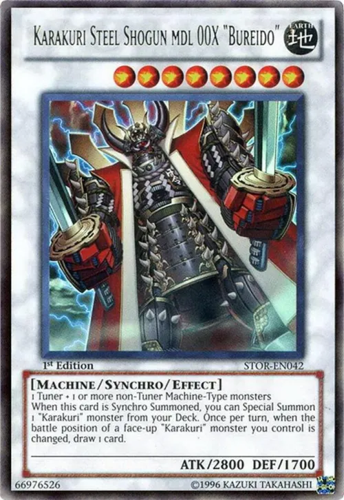 Karakuri Steel Shogun mdl 00X "Bureido" - 1st Edition
