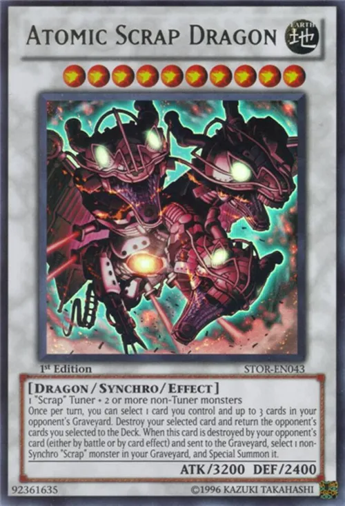 Atomic Scrap Dragon - 1st Edition