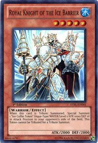 Royal Knight of the Ice Barrier - 1st Edition