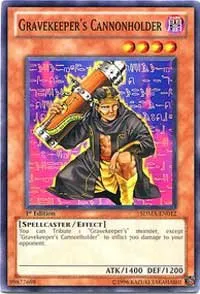 Gravekeeper's Cannonholder - 1st Edition