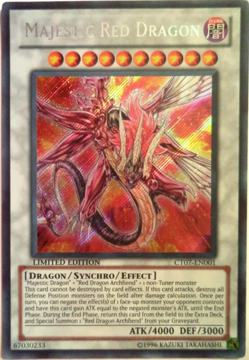 Majestic Red Dragon