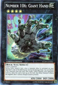Number 106: Giant Hand - Limited