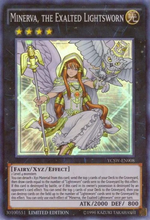 Minerva, the Exalted Lightsworn - Super Rare