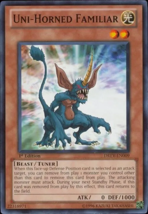 Uni-Horned Familiar - 1st Edition