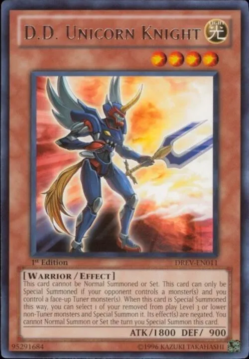 D.D. Unicorn Knight - 1st Edition