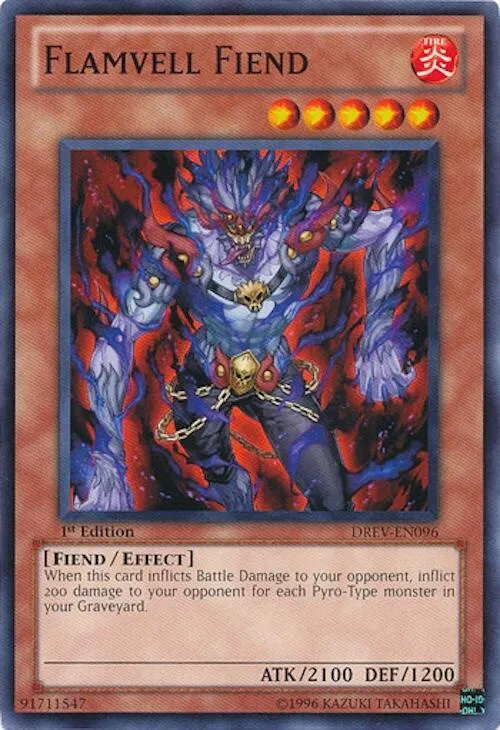 Flamvell Fiend - 1st Edition