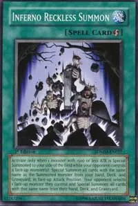Inferno Reckless Summon - 1st Edition