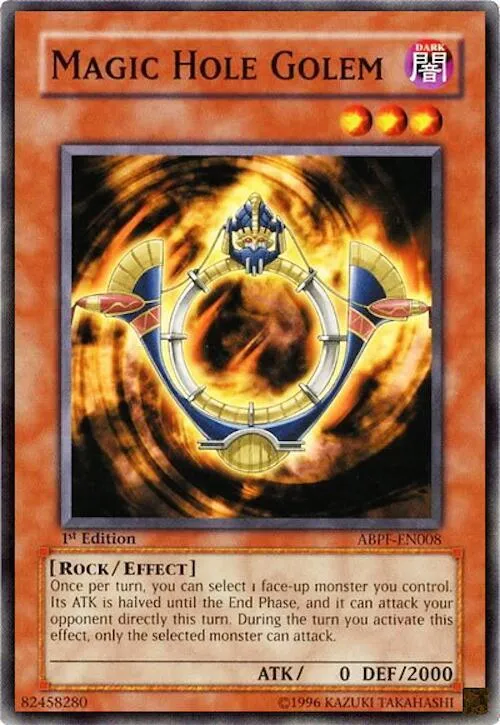 Magic Hole Golem - 1st Edition