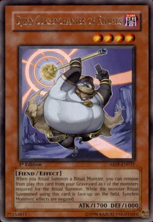 Djinn Cursenchanter of Rituals - 1st Edition