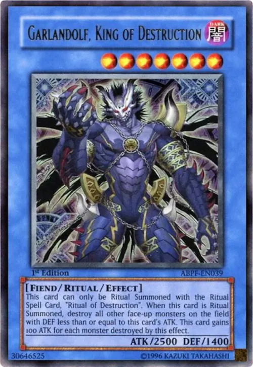 Garlandolf, King of Destruction - 1st Edition