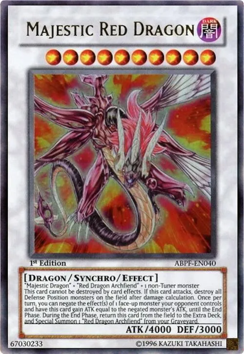 Majestic Red Dragon - Unlimited