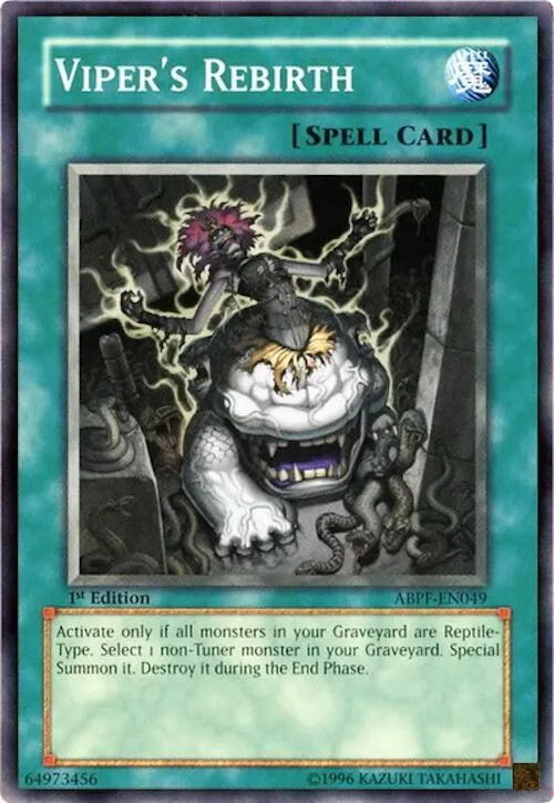 Viper's Rebirth - 1st Edition